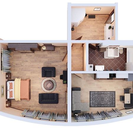Penthouse Am Goethepark - Apartments & Suites Weimar エクステリア 写真